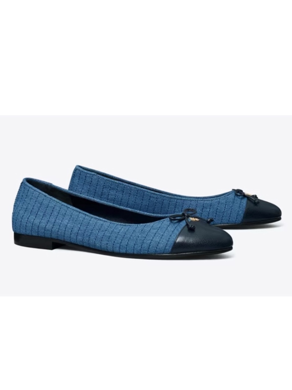 Tory Burch Cap Toe Ballet Flats